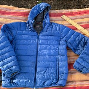 Hawke & Co Vibrant Blue Puffer Jacket